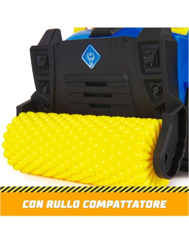 Rubble & Crew, Veicolo Deluxe di Wheeler, Camion Ribaltabile con Lu...