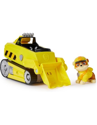 PAW Patrol Jungle Pups, Veicolo Rinoceronte di Rubble, Veicolo Gioc...