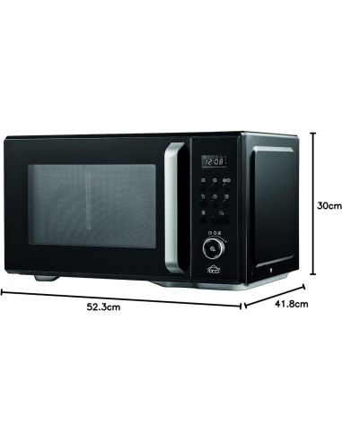 WeGeek Forno a Microonde Combinato – 1500W, 31 Litri, Metallo Nero ...