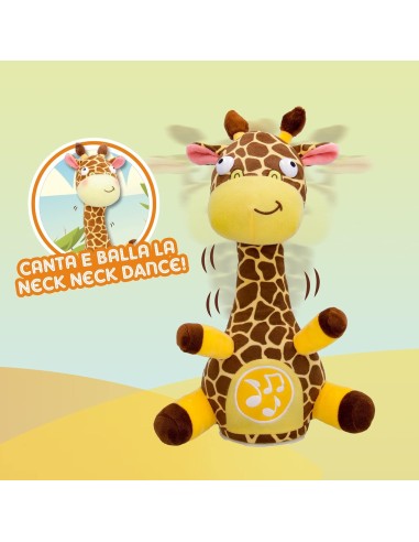My First Club Petz Georgina La Giraffa, peluche interattivo, canta ...