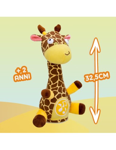My First Club Petz Georgina La Giraffa, peluche interattivo, canta ...