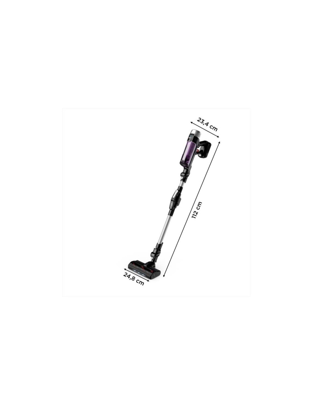 Rowenta X-Force Flex 9.60 RH2037WO - Scopa Elettrica Senza Fili, Po...