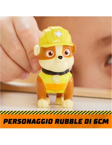 Rubble & Crew, veicolo da lavoro di Rubble, bulldozer giocattolo co...