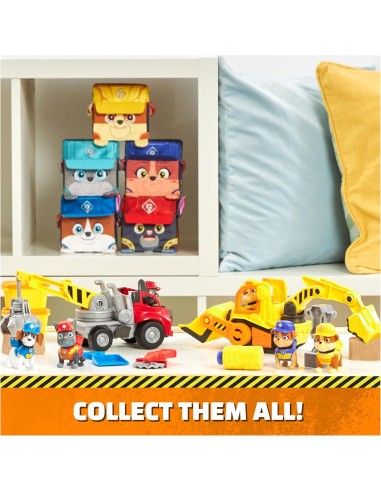 Rubble & Crew, veicolo da lavoro di Rubble, bulldozer giocattolo co...