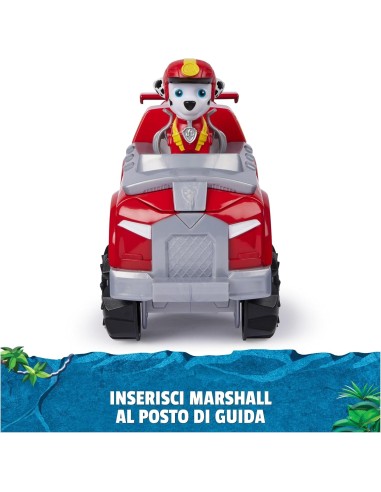 PAW Patrol Jungle Pups, veicolo elefante di Marshall, personaggio M...