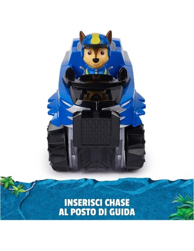 PAW Patrol Jungle Pups, veicolo tigre di Chase, personaggio Chase, ...
