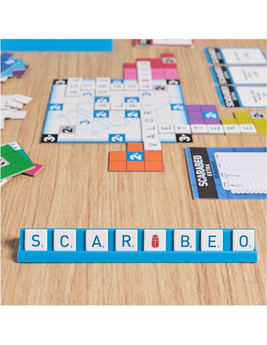 Scarabeo Extra, espansione del gioco Scarabeo, 2 giochi da tavolo i...