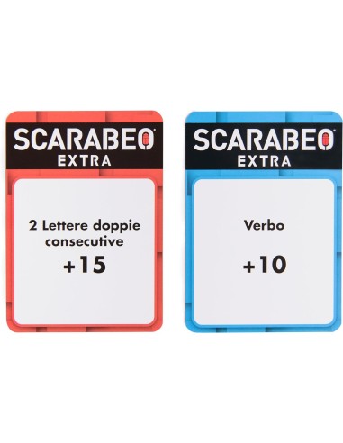 Scarabeo Extra, espansione del gioco Scarabeo, 2 giochi da tavolo i...