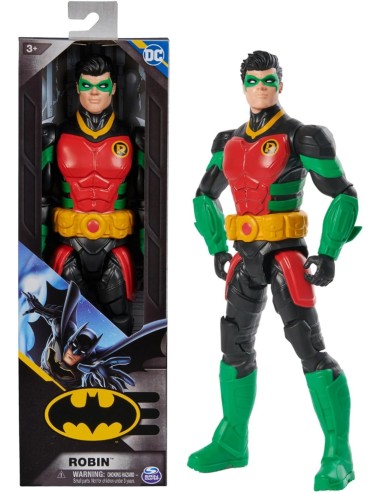 Action Figure Robin, DC Comics, alta 30 cm, con 11 punti di articol...