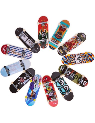 Tech Deck, fingerboard 96 mm, design autentici, grafiche skate icon...