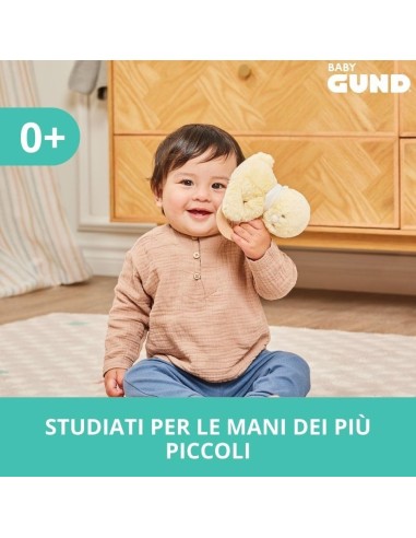 GUND Baby, Sonaglio Ad Anello Rosa, Peluche Sostenibile con Materia...