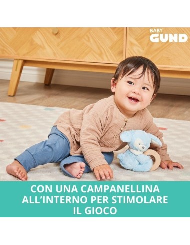 GUND Baby, Sonaglio Ad Anello Rosa, Peluche Sostenibile con Materia...