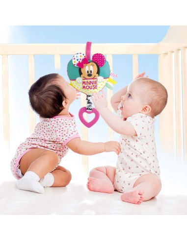 Clementoni Carrillon Baby Minnie, Carillon Morbido per Neonati, Mel...
