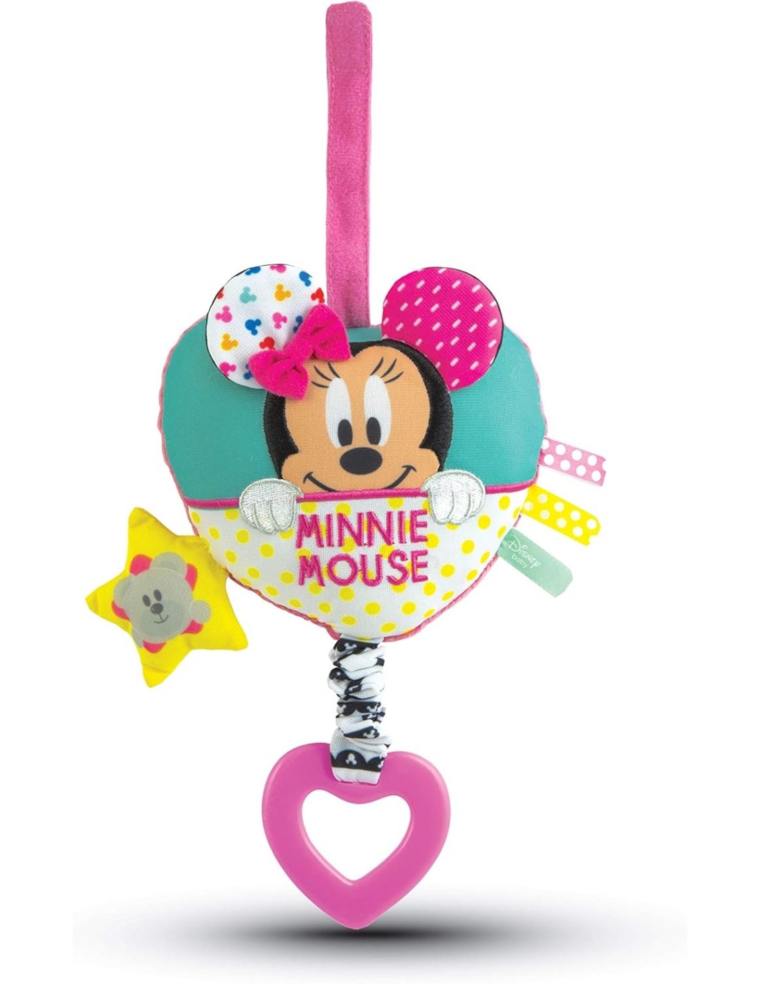 Clementoni Carrillon Baby Minnie, Carillon Morbido per Neonati, Mel...