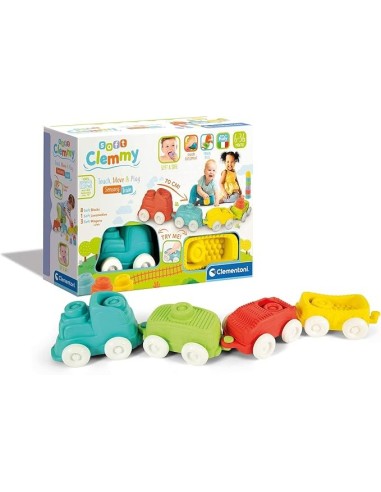 Clementoni Soft Clemmy, Trenino Sensoriale con Mattoncini Morbidi, ...