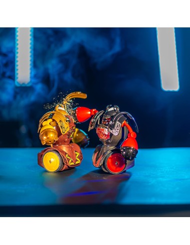 Rocco Giocattoli Robo Kombat Vichinghi Pacco Doppio, Robot con Arma...