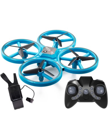 Rocco Giocattoli Flashing Drone, Drone con Controllo Gestuale, Flip...