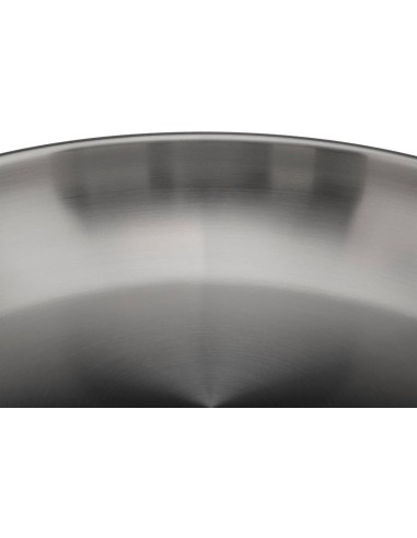 Padella in Acciaio Inox Resilience 28 cm, Acciaio 18/8, Adatta per ...