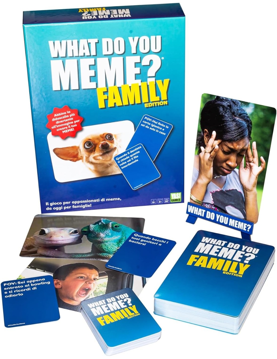 YAS Games What Do You Meme Family, gioco di società per tutta la fa...