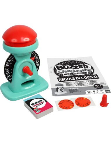 Rocco Giocattoli Buzzer Challenge, gioco di parole, conoscenza gene...