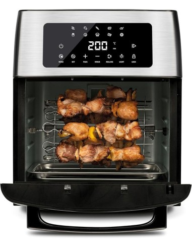 G3 Ferrari G10182 Friggisano EVO Forno Air Fryer 15L, 1700W, con 10...
