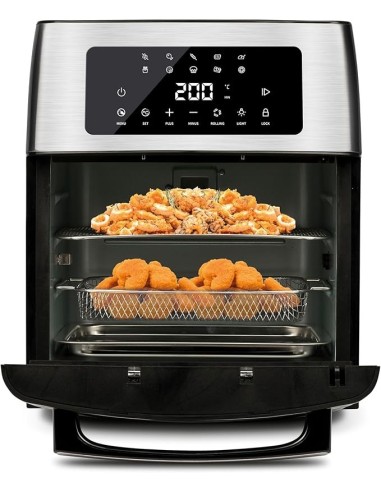 G3 Ferrari G10182 Friggisano EVO Forno Air Fryer 15L, 1700W, con 10...