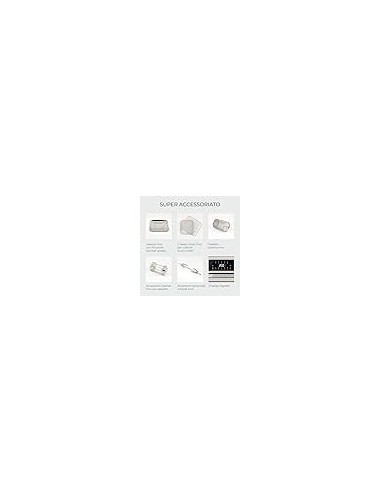 G3 Ferrari G10182 Friggisano EVO Forno Air Fryer 15L, 1700W, con 10...