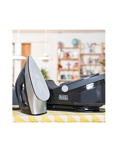 Black+Decker BXSS2200E Ferro da Stiro a Caldaia - 5 Bar, Colpo di V...
