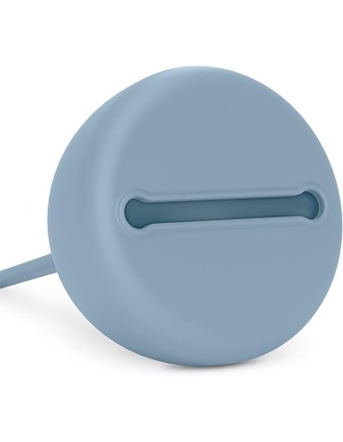 BIBERON - CIUCCETTI - TETTARELLE: vendita online Scatolina Portasucchietto Suavinex Colour Essence Silicone celeste in offerta