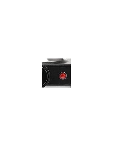 Girmi PE36 - Piastra Elettrica Doppia, 2500W, Piastre in Ghisa, Ner...