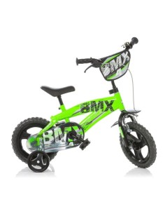 Bicicletta Bambini 12" Verde con Rotelline Stabilizzatrici – shopincasa.it