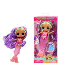 GIOCATTOLO PUBBLICIZZATO: vendita online L.O.L. Surprise! Tweens - Mermaid Cleo Clove, Bambola alla Moda con Coda che Cambia ...