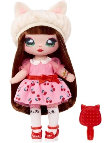 Na! Na! Na! Surprise Sweetest Sweets - Katie Kitten, Bambola Fashion Morbida 19 cm, Snodata, Abito Gattino | shop in casa