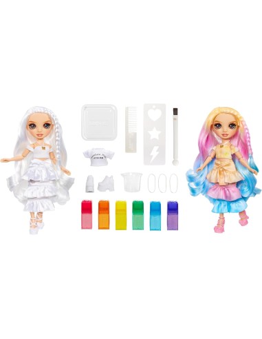 GIOCATTOLO PUBBLICIZZATO: vendita online Rainbow High Watercolour & Create DIY Fashion Doll, Acquerelli Lavabili, Kit Tie-Dye...