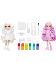 GIOCATTOLO PUBBLICIZZATO: vendita online Rainbow High Watercolour & Create DIY Fashion Doll, Acquerelli Lavabili, Kit Tie-Dye...