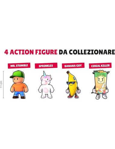 Stumble Guys Action Figures 11cm Rocco Giocattoli - Colleziona e Gioca | shop in casa