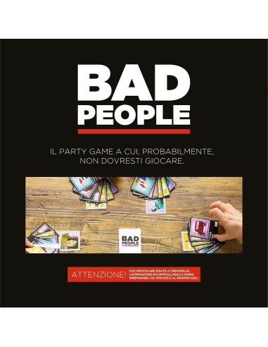 Bad People - Gioco Psicologico da Tavolo per Adulti | shop in casa
