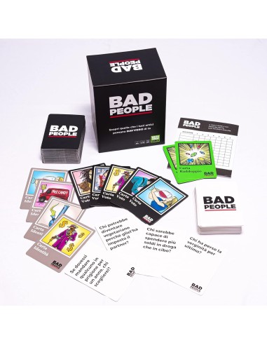 Bad People - Gioco Psicologico da Tavolo per Adulti | shop in casa