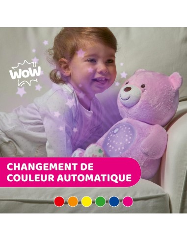 Chicco First Dreams Baby Bear - Orsacchiotto Peluche Proiettore con Luce e Melodie