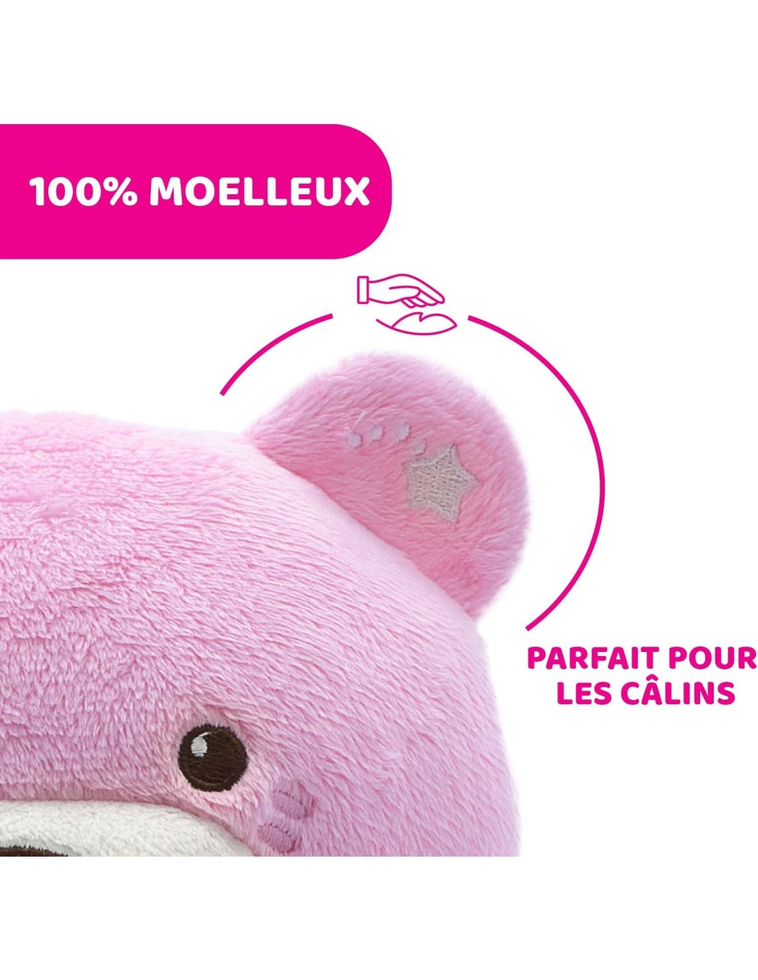 Chicco First Dreams Baby Bear - Orsacchiotto Peluche Proiettore con Luce e Melodie