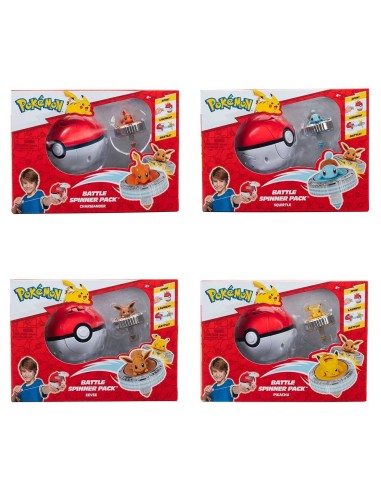 GIOCATTOLO PUBBLICIZZATO: vendita online POKEMON BATTLE SPINNER ASSORTITI in offerta
