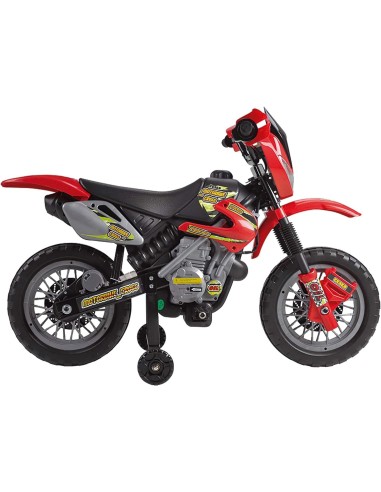 Feber Moto Cross 400F 6V - Moto Elettrica per Bambini con Luci e Suoni | shop in casa