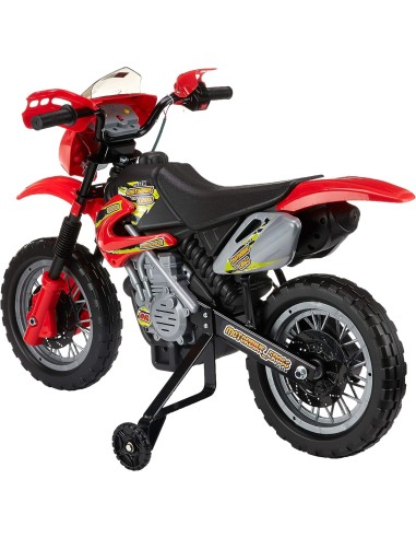 Feber Moto Cross 400F 6V - Moto Elettrica per Bambini con Luci e Suoni | shop in casa