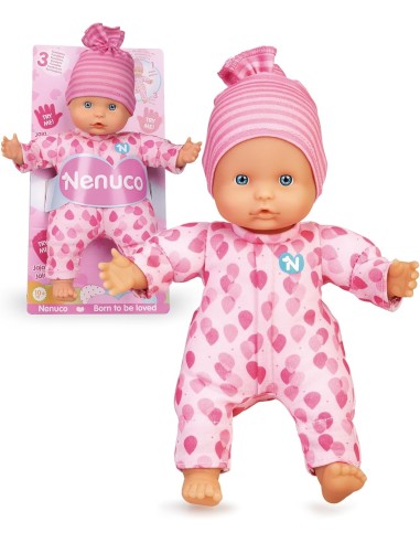 Nenuco Bambola Morbida con Suoni e 3 Funzioni - Giocattolo Interattivo per Bambini 10 Mesi+ | shop in casa