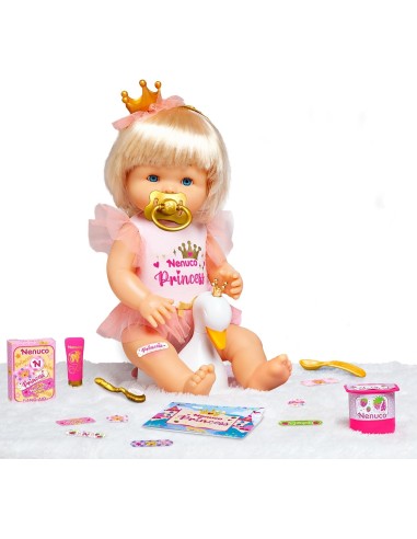 Nenuco Princess Bambola 42 cm - 11 Funzioni e 10 Accessori per Bambini 3+ | shop in casa