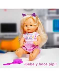 GIOCATTOLO PUBBLICIZZATO: vendita online NENUCO NFN60000 BAMBOLA SCHOOL HAIRSTYLES in offerta 2