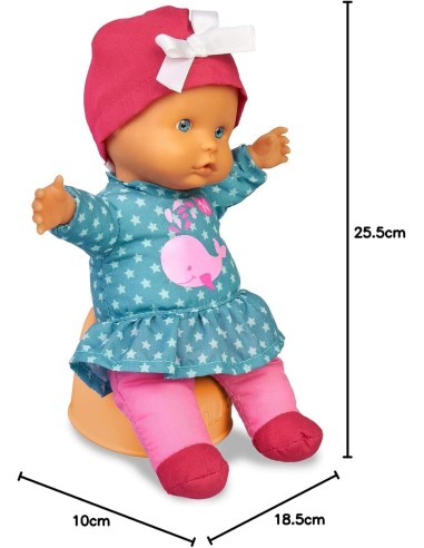Nenuco Baby Talks Facciamo Pipi - Bambola con Suoni e Vasino per Bambini 1 Anno+ | shop in casa