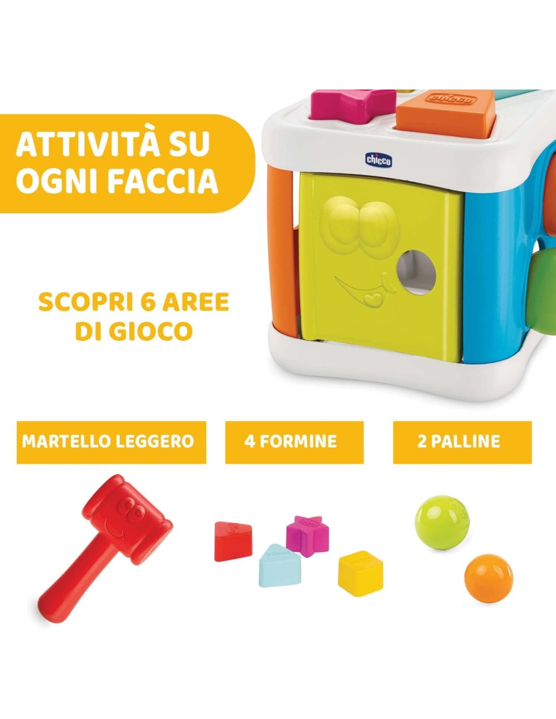 cubo incasatra e martella chicco | shop in casa