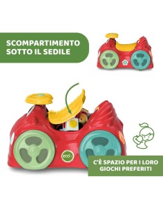 PRESCOLARI: vendita online 111131 CAVALCABILE ALL AROUND ROSSO in offerta 2