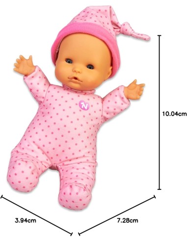 Nenuco Dormiamo Bambola con Suoni - Corpo Morbido e Coperta Inclusa | shop in casa